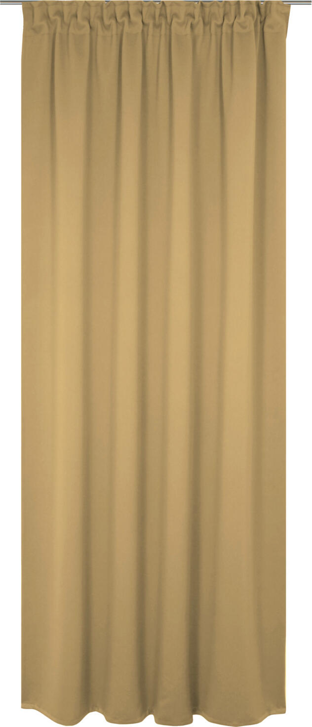 Perdele Blackout LUSINI Solutions GmbH Opal, 132x225 cm, Maro Deschis, 100% Poliester, Ignifug DIN 4102 B1, Certificare OEKO-TEX Standard 100
