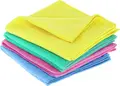 LUSINI Solutions GmbH Microfibre Cloth Set Clean, 20 Pieces, 35x35 cm, 100% Polyester, Lint-Free, OEKO-TEX Standard 100 Certified, Color-Coded