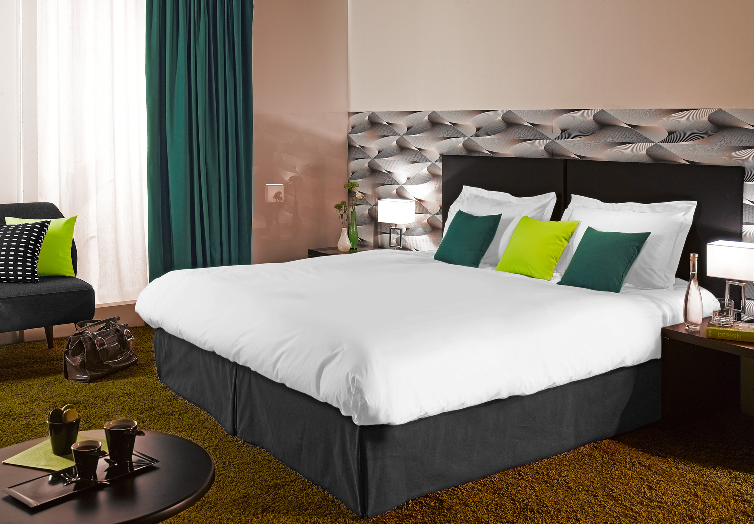 Husa pentru Pled LUSINI Solutions GmbH Bora Bora, 260x240 cm, Alb, Material Renforce 140 TC, OEKO-TEX Standard 100, Închidere Hotel, Rezistent la Fierbere