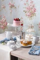 Ceașca de cafea din porțelan VEGA LUSINI Solutions GmbH Amely, Înălțime 74 mm, Albă, Design Vintage cu Relief și Margini Decorative, Compatibilă cu Mașina de Spălat Vase și Cuptorul cu Microunde