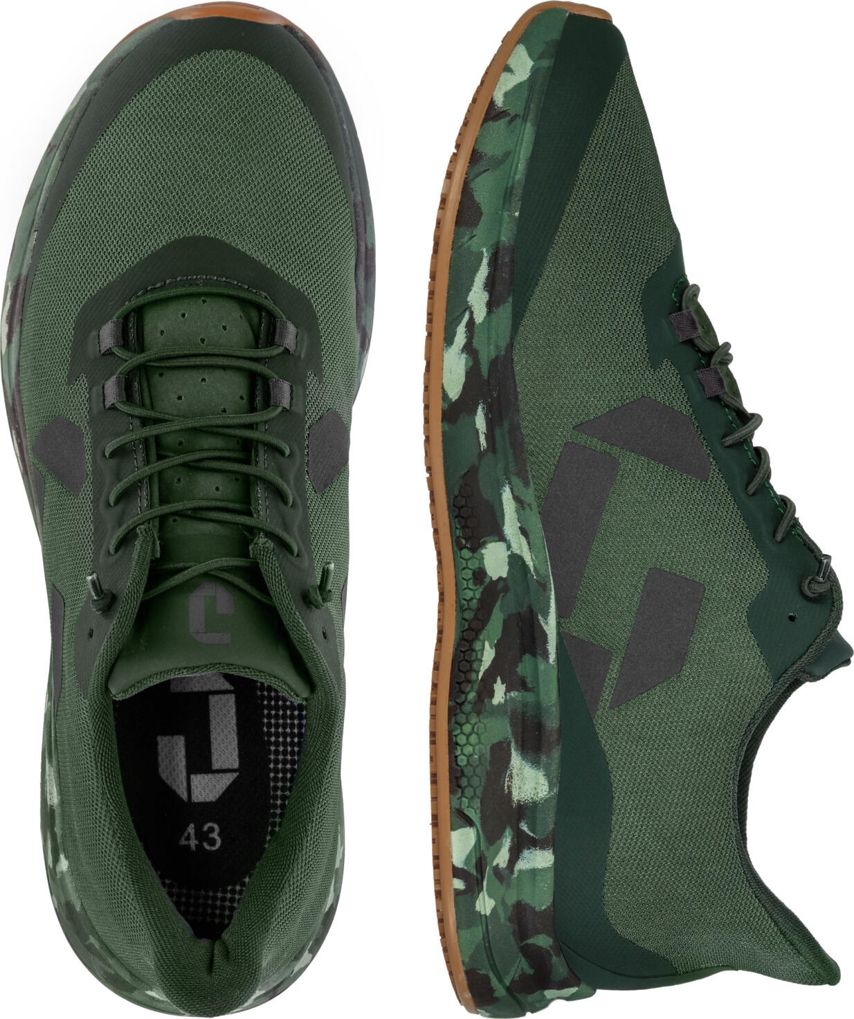 Incaltaminte de lucru Jobeline Explorer Unisex, Protectie O1, Rezistente la Alunecare SR, Plasa Respirabila, Antistatice, Verde Olive, EU 37, Set de 1 Pereche cu Geanta si Sete