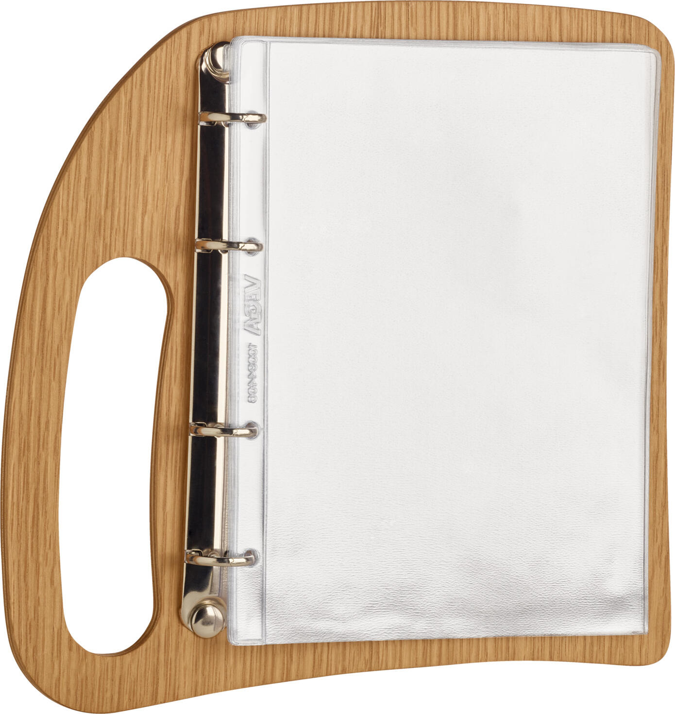 Vega Transparent PVC Menu Sleeves DIN A5, 0.2mm Thickness, 4 Holes for Book Screws, Top Opening, Set of 10 Pieces