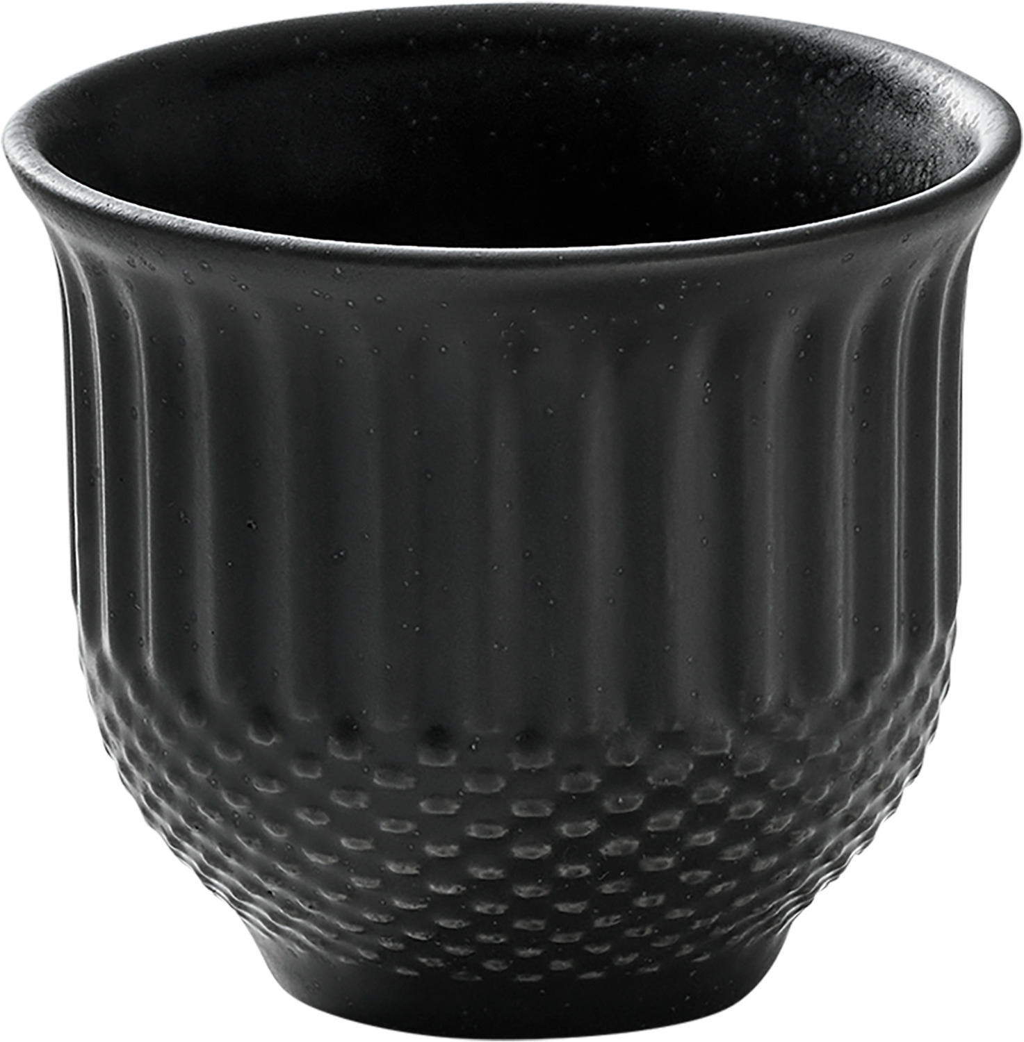 HEART&SOUL BHS tabletop AG Mug Pine Relief 0,3l Becher Pine Relief 0,3l Mug Pine Relief 0,3l; 300 ml, 9x8 cm (ØxH); black; 6 piece / pack Becher Pine Relief 0,3l; 300 ml, 9x8 cm (ØxH); schwarz; 6 Stück / Pack Enjoyment with the Pine Relief mug from "Heart&Soul" Enjoy your favourite drink in the Pine Relief mug, a product from the "Heart&Soul" brand. The mug impresses with its stylish design and high-quality workmanship. Perfect for coffee, tea or other hot and cold drinks. Capacity: 0.3 litres. High-quality porcelain (Vitreous China) for long-lasting use. Genuss mit dem Becher Pine Relief von "Heart&Soul" Genieße dein Lieblingsgetränk im Becher Pine Relief, ein Produkt der Marke "Heart&Soul". Der Becher besticht durch sein stilvolles Design und hochwertige Verarbeitung. Perfekt für Kaffee, Tee oder andere Heiß- und Kaltgetränke. Fassungsvermögen: 0,3 Liter. Hochwertiges Porzellan (Vitreous China) für langlebigen Gebrauch.