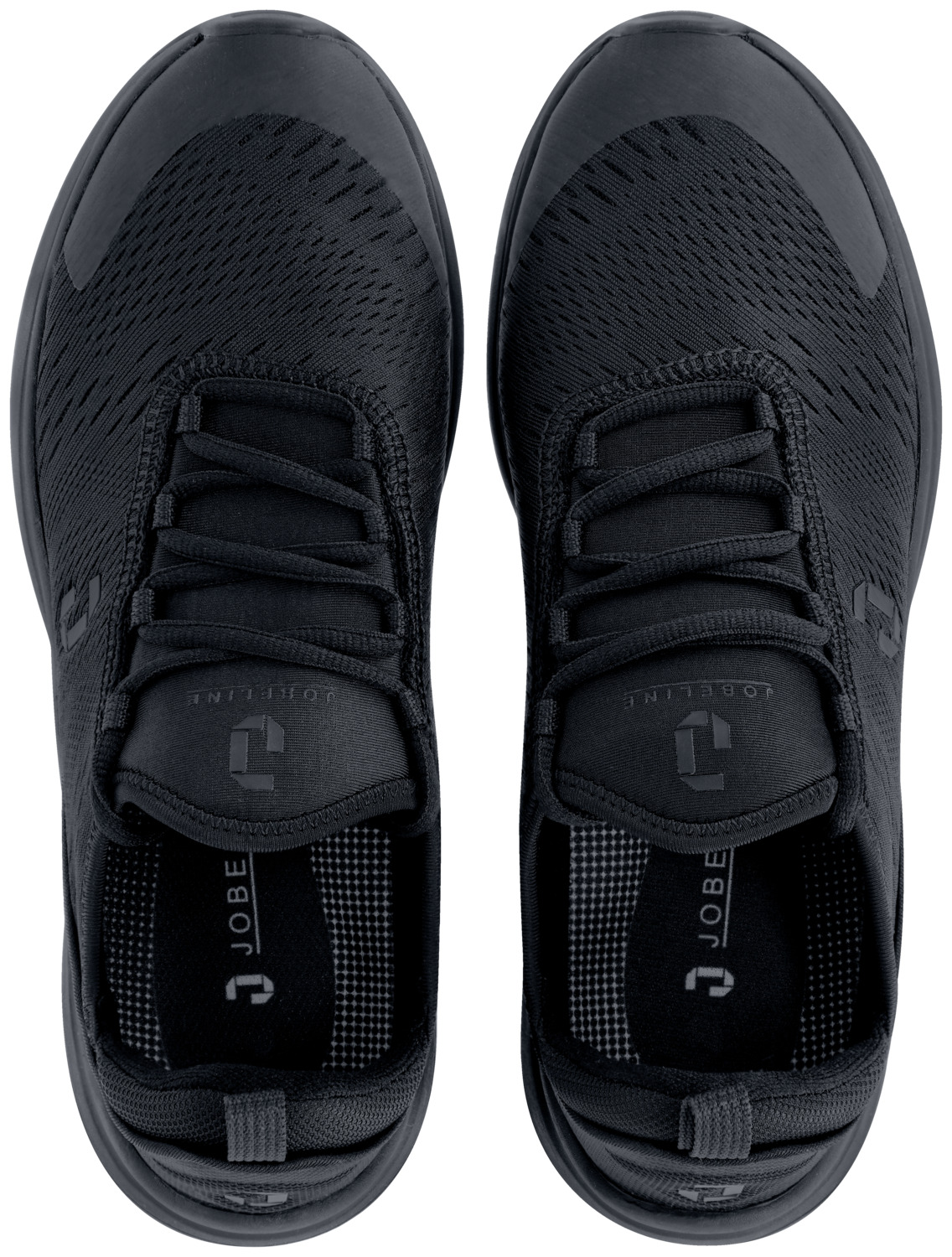 Adidasi de lucru unisex Jobeline Flash O1 SR antiderapanti din plasa respirabila antistatici pentru asistenta si HoReCa, Negru, EU 43