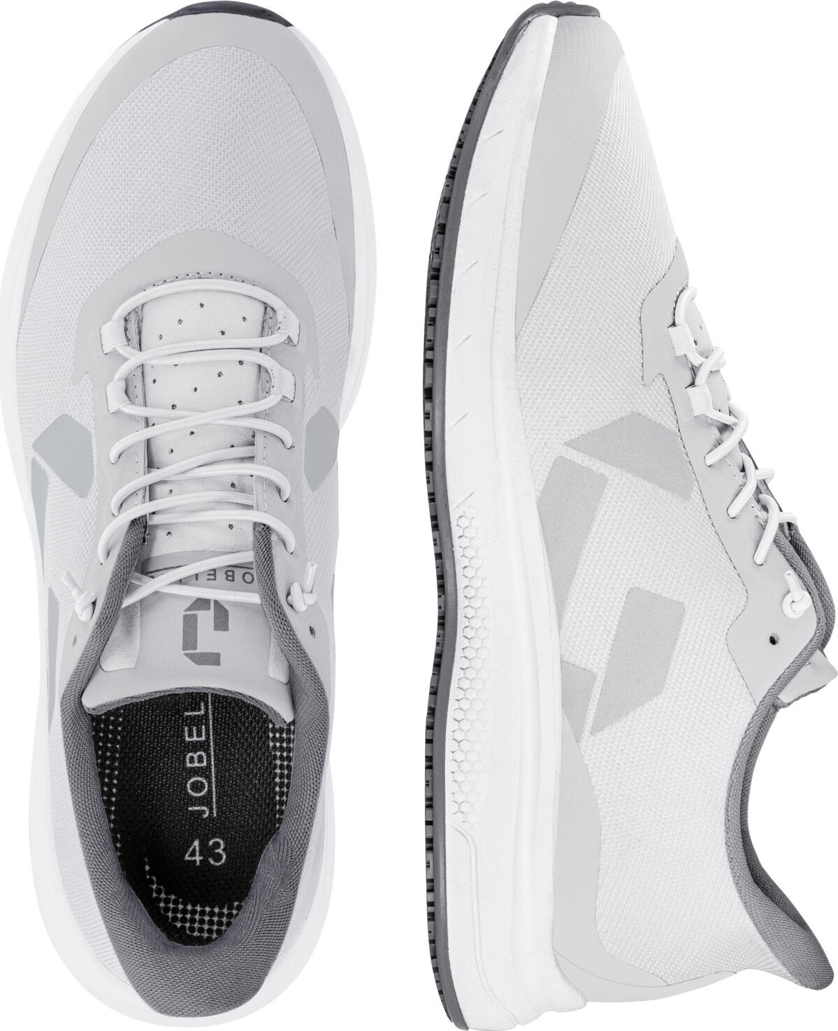 Adidasi de lucru unisex Jobeline Explorer, Clasa de protectie O1, Talpa de cauciuc antiderapanta SR, Plasa respirabila, Pantofi de serviciu antistatici