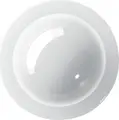 Butoane Sferice PULSIVA Plain Glossy Albe pentru Jachetel de Bucatar Profesioniste, Plastic Durabil cu Design cu Deschidere Rapida, Set de 12 Piese