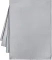 LUSINI Solutions GmbH Vivienne Tablecloth Fabric by the Metre, 320 cm Width, 50% Cotton 50% Polyester Satin Weave, Light-Grey, OEKO-TEX Standard 100