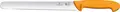 Victorinox Swibo Straight Ham Knife 5.8441.30, 30 cm Stainless Steel Blade, Orange Polyamide Handle, Professional Food-Safe Swiss Made