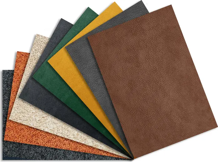 Set de Mostre de Material VEGA Lindo, Mix de Materiale Multicolore pentru Selectie Interioare, Set de Mai Multe Piese