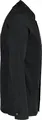 Jobeline Phoenix Men's Long-Sleeved Chef Jacket, 65% Polyester 35% Cotton, Regular Fit, Small Wing Collar, Concealed Snap Buttons, Black, Size 52