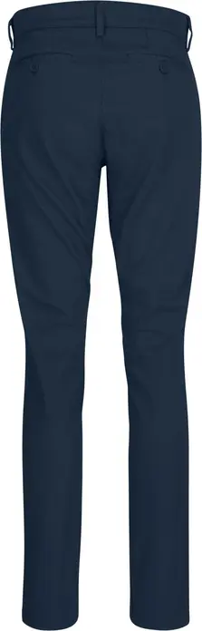 Jobeline Women's Chino Work Trousers 36.0107421875, Regular Fit, 97% Cotton 3% Spandex, Navy Blue, Nursing and Hotel Service Wear