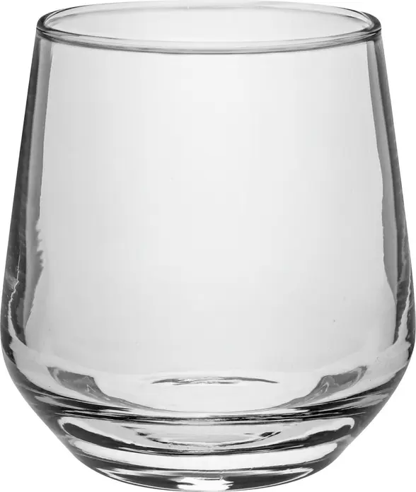 Set de 24 piese Pahare Mini pentru Desert LAV Lyon, 95ml Sticla Transparenta pentru Deserturi si Finger Food, Rezistente la Masina de Spalat, 4.6x6.1 cm
