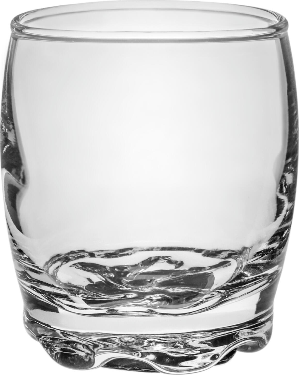LAV Atlanta HORECA Dessert and Liqueur Glasses, 80ml Transparent Glass, Dishwasher Safe and Scratch-Resistant, Set of 24 Pieces
