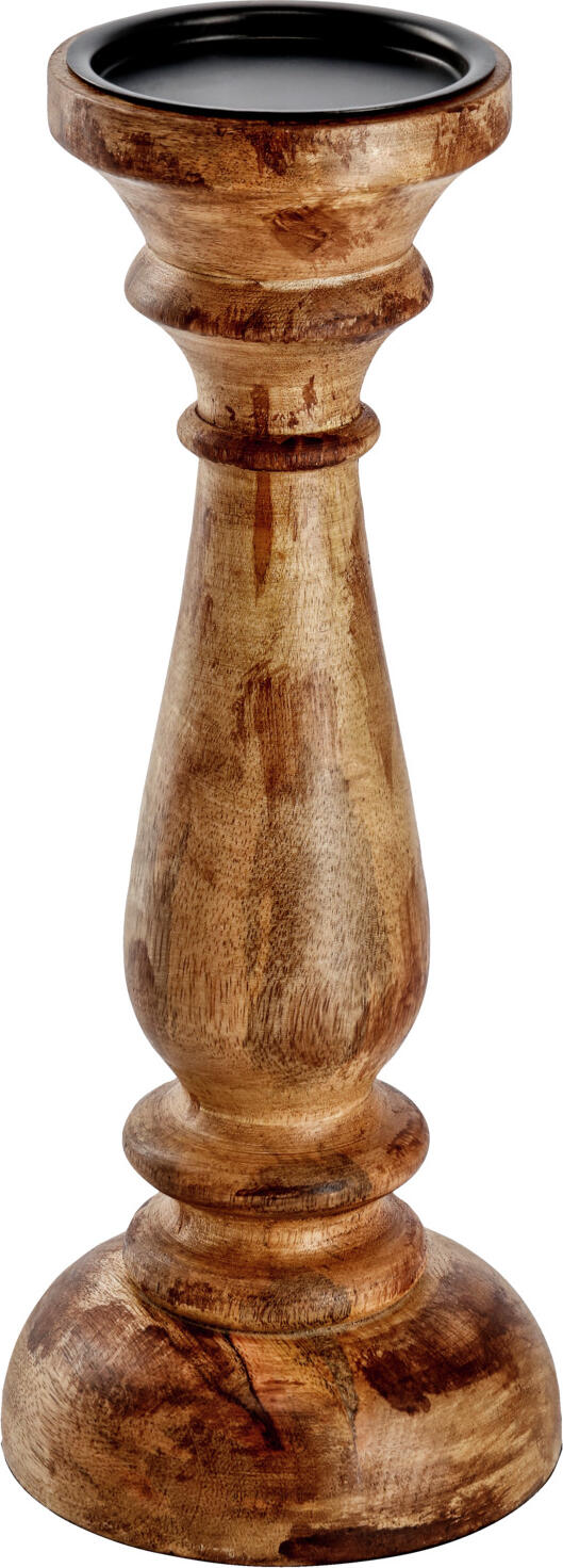 unknown LUSINI Solutions GmbH Pillar candle holder Maris Stumpenkerzenhalter Maris Pillar candle holder Maris; 12x30 cm (ØxH); brown Stumpenkerzenhalter Maris; 12x30 cm (ØxH); braun Natural wood pillar candle holder. Each piece is unique. Stumpenkerzenhalter aus naturbelassenem Holz. Jedes Stück ein Unikat.