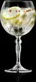 Set de 6 pahare pentru Gin and Tonic RCR Melodia din cristal, design cu relief tip sticla tăiată, 650 ml, transparente