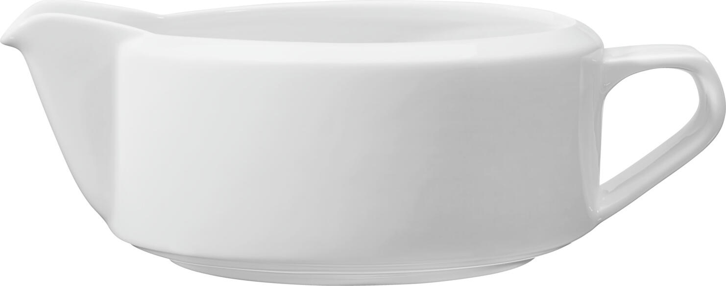 VEGA LUSINI Solutions GmbH Sauce boat Base Sauciere Base Sauce boat Base; 500 ml, 9x17.5x7.5 cm (LxWxH); white; oval; 4 piece / pack Sauciere Base; 500 ml, 9x17.5x7.5 cm (LxBxH); weiß; oval; 4 Stück / Pack White porcelain sauce boat in oval shape. Simple and timeless. Matching saucer for sauce boat available. Dishwasher safe and microwaveable. Weiße Sauciere aus Porzellan in ovaler Form. Schlicht und zeitlos. Passende Untertasse für Sauciere erhältlich. Spülmaschinenfest und mikrowellengeeignet.