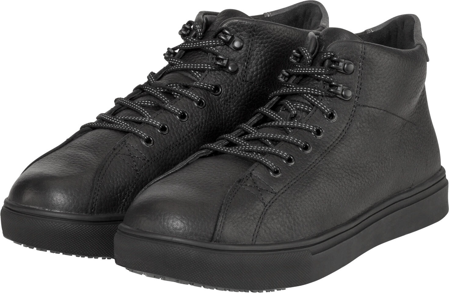 Jobeline Hunter Work Shoes, O2 Safety Level, Leather Upper, SRC Slip Resistant, OrthoLite Footbed, Water-Repellent, Black, EU 47, Set of 5 Pieces