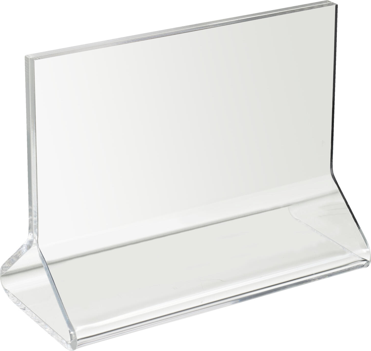 Pulsiva Resa Table Display Stand, Transparent Acrylic Glass, 11.5 x 9 cm, Dishwasher Safe, Set of 5 pieces