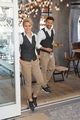 JOBELINE LUSINI Solutions GmbH Women's trousers Chino Damen Hose Chino Women's trousers Chino; Size 38; beige Damen Hose Chino; Kleidergröße 38; beige 97 % cotton, 3 % spandex. 30 °C gentle wash. Casual women's trousers in chino style made of elastic, soft material. In the back with buttoned welt pockets, on the side with slide-in pockets and on the right with integrated pen pocket. At the waistband are belt loops, the elastic band inside prevents the blouse from slipping out. Comfortable cut with narrow, straight leg. Inside leg length: 78 cm for size 36. 97 % Baumwolle, 3 % Elasthan. 30°-Schonwäsche. Lässige Damenhose im Chino-Stil aus elastischem, weichem Material. Mit seitlichen Einschubtaschen inklusive rechts integrierter Stifttasche. Zwei geknöpfte Paspeltaschen am Gesäß. Am Bund befinden sich Gürtelschlaufen. Das innenliegende Gummiband verhindert das Herausrutschen der Bluse. Bequemer Schnitt mit schmalem, geradem Bein. Innenbeinlänge: 78 cm in Gr 36
