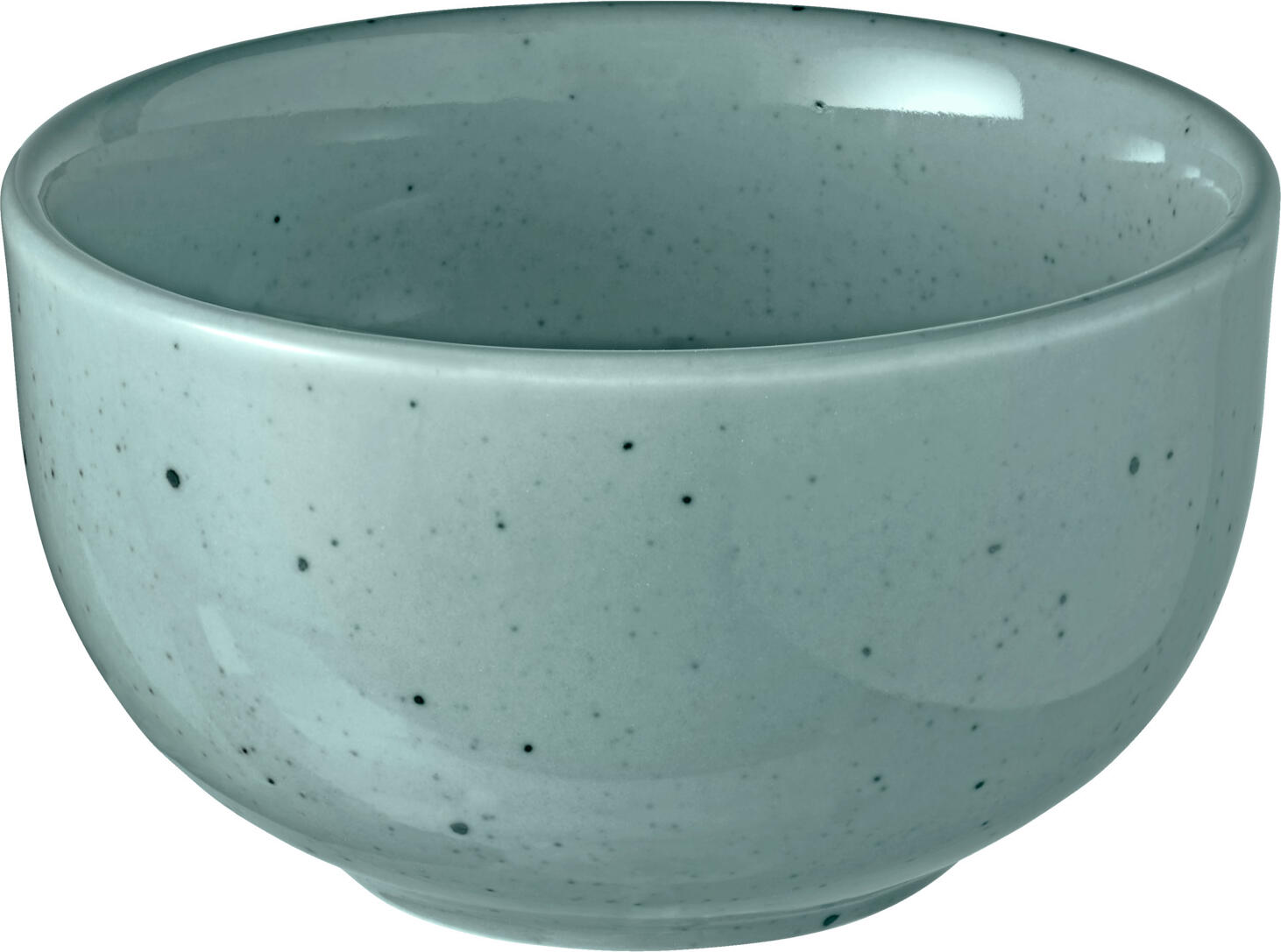 VEGA Alessia Small Porcelain Bowls, Turquoise with Colorful Speckles, 100ml, 7.5x4.2 cm, Dishwasher and Microwave Safe, Set of 6