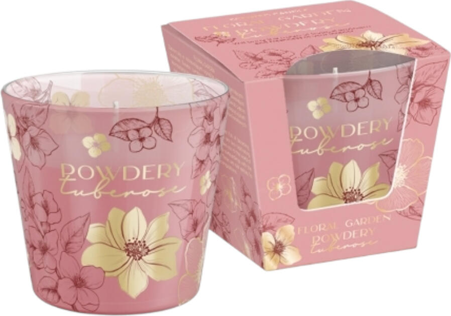 OEM Свеча в стакане FLORAL GARDEN 115 G