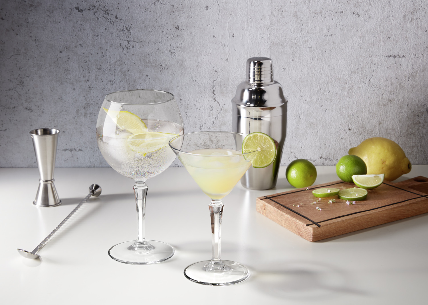 Pahare pentru Gin and Tonic Pasabahce Hudson, 655 ml, Sticla Transparenta, Set de 6 piese, Safe la Masina de Spalat Vase, 8.5x20.6 cm