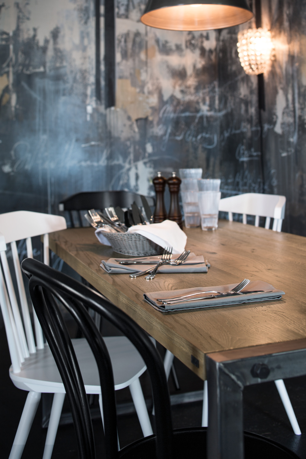 LUSINI Solutions GmbH Vivienne Textile Napkins, Set of 6, 50x50 cm, Light-Grey, 50% Cotton 50% Polyester, Plain Satin Weave, OEKO-TEX Standard 100