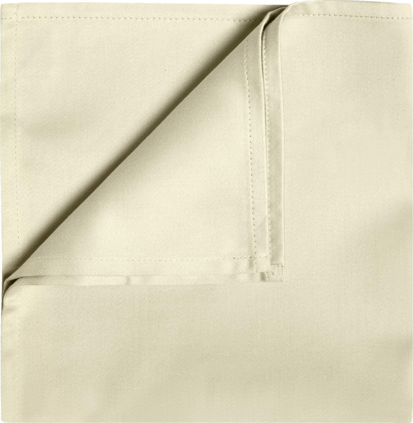 Servete din textile LUSINI Solutions GmbH Vivienne, 50x50 cm, Tesut Satin, Amestec bumbac si poliester, Bej Sampanie, OEKO-TEX Standard 100, Set de 6 piese