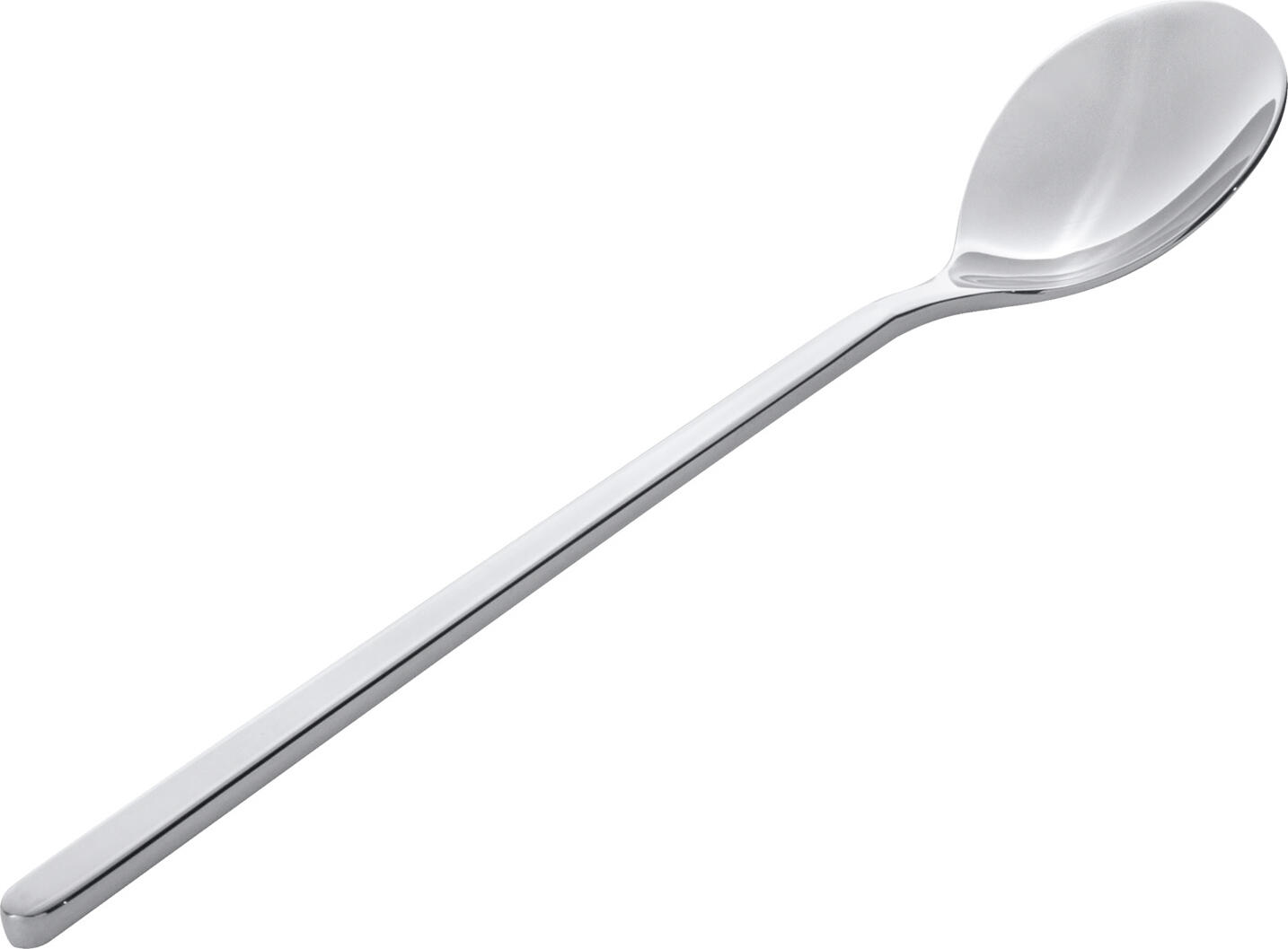 Linguri pentru cocktailuri si inghetata VEGA Toulon, otel inoxidabil 18/10 crom-nichel, finisaj oglinda, rezistente la rugină, 19 cm, argintiu, set de 12 piese