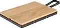VEGA Anaya Serving Board, Oiled Natural Oak Insert Plate, Rectangular 25.8x19x1.5 cm, Stackable for Professional Catering