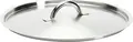 de Buyer Prim Appety Stainless Steel Lid 28 cm, AISI 304 Steel, Ergonomic Bridge Handle, Professional HORECA Cookware, 10-350950