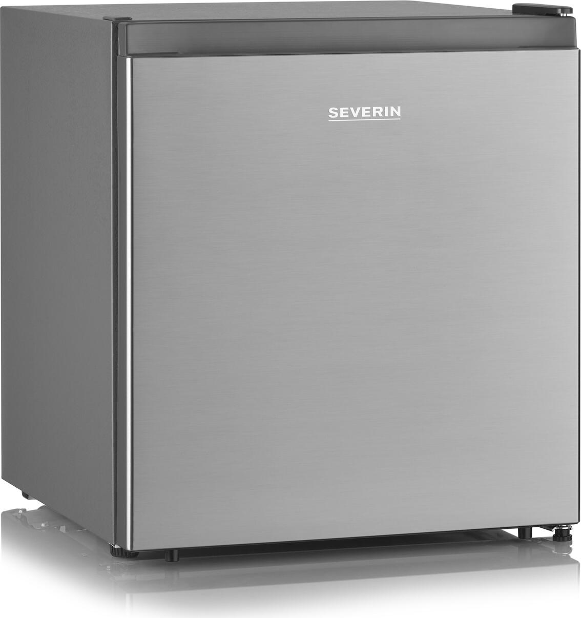 Mini Frigider Minibar Severin KB 8878, Capacitate 45L, Compartiment Răcire 5L, Aspect Inox Argintiu, Clasa Energetică E, 50x44.5x46.8 cm