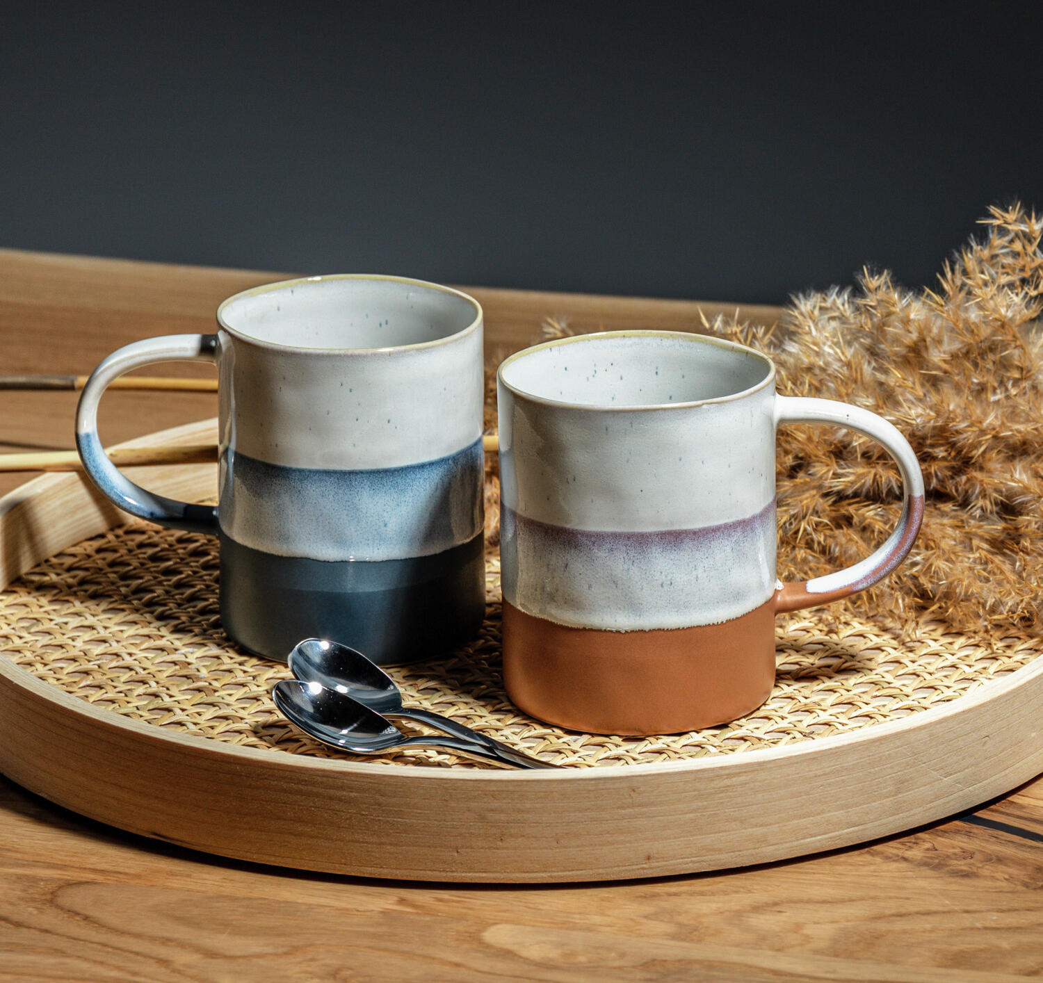 Set de 12 piese linguri de cafea Pulsiva Lissabon, otel inoxidabil 18/10 crom-nichel, finisaj oglinda, rezistente la rugină, 14 cm, argintiu