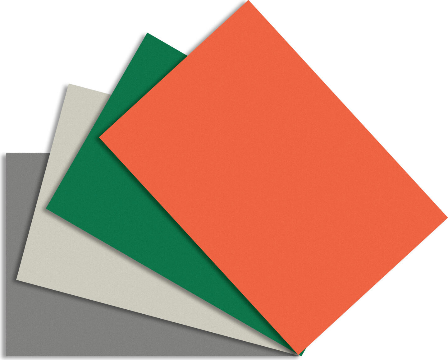 Pulsiva Sombre Sunshade Fabric Sample Set, Multicolored UV-Resistant Water-Repellent 100% Polyester 160g/m2, 14 x 21 cm