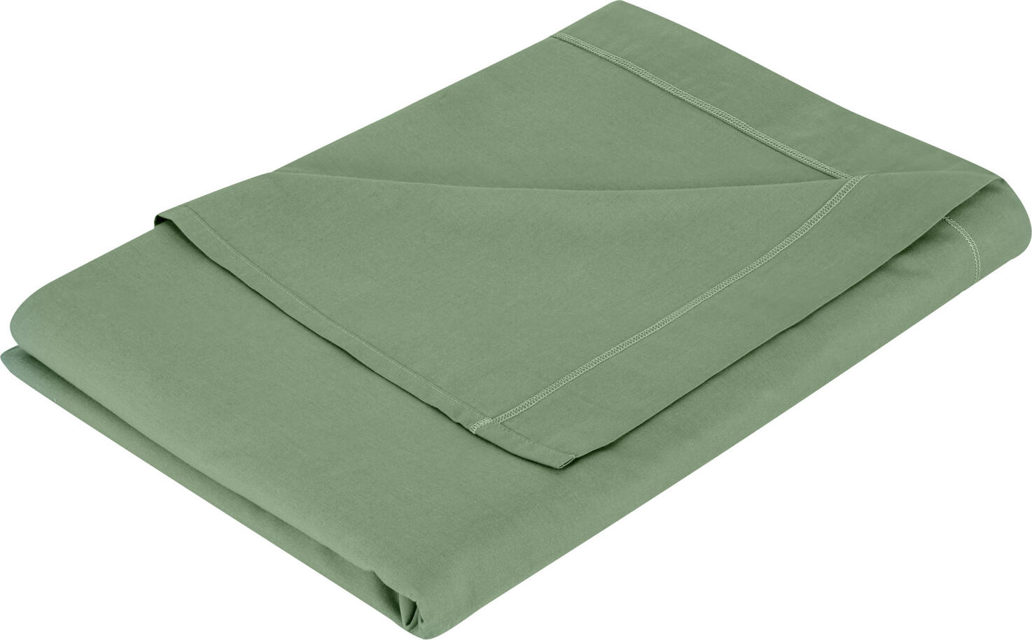 Lenjerie de pat LUSINI Solutions GmbH Siena, 240x300 cm, Khaki, Percale din Amestec 80% Bumbac 20% Poliester, OEKO-TEX Standard 100, Ușor de Îngrijit