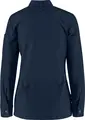 Jobeline Phoenix Women's Long-Sleeved Chef Jacket, 65% Polyester 35% Cotton, Elastic Piqué Panels, Concealed Snap Buttons, OEKO-TEX Certified