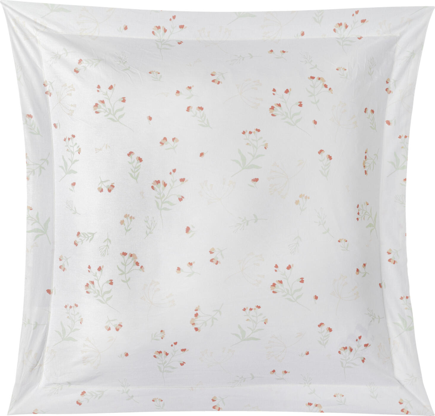 ERWIN M. LUSINI Solutions GmbH Iseo Bed Linen Set, 65 x 65 cm, 100% Cotton Renforce, 144 TC, Modern Floral Pattern, Easy-Care and Hard-Wearing
