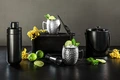 Кружка для коктейля Moscow Mule VEGA Glendale, 550мл, матовая нержавеющая сталь 18/10, кованая поверхность, 8.8x9.8 см