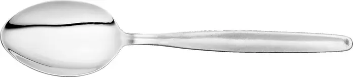 Pulsiva Basic Coffee Spoons, 18/0 Chrome-Stainless Steel, Rustproof, Matt Polished, Silver, 13.7 cm, Set of 60 Pieces