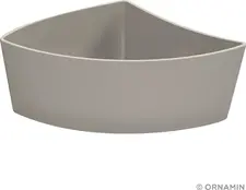 Ornamin Ornamin-Kunstoffwerke GmbH & Co. KG Reusable inner tray Big Bruno 1/4 Mehrweg Innenschale Big Bruno 1/4 Reusable inner tray Big Bruno 1/4; 180 ml; light-brown; 10 piece / pack Mehrweg Innenschale Big Bruno 1/4; 180 ml; hellbraun; 10 Stück / Pack Reusable inner tray made of SAN (styrene-acrylonitrile), 1/4 small. Produced in Germany. Supplements the Big Bruno menu box. Conveniently divides the box. Suitable for microwaves and dishwashers. Wiederverwendbare Mehrweg Innenschale, 1/4 klein aus SAN (Styrol-Acrylnitril). Aus deutscher Produktion. Ergänzend für die Menübox Big Bruno. Unterteilt die Box praktisch. Für die Mikrowelle und Spülmaschine geeignet. Passenden Deckel und Menübox gleich mitbestellen.