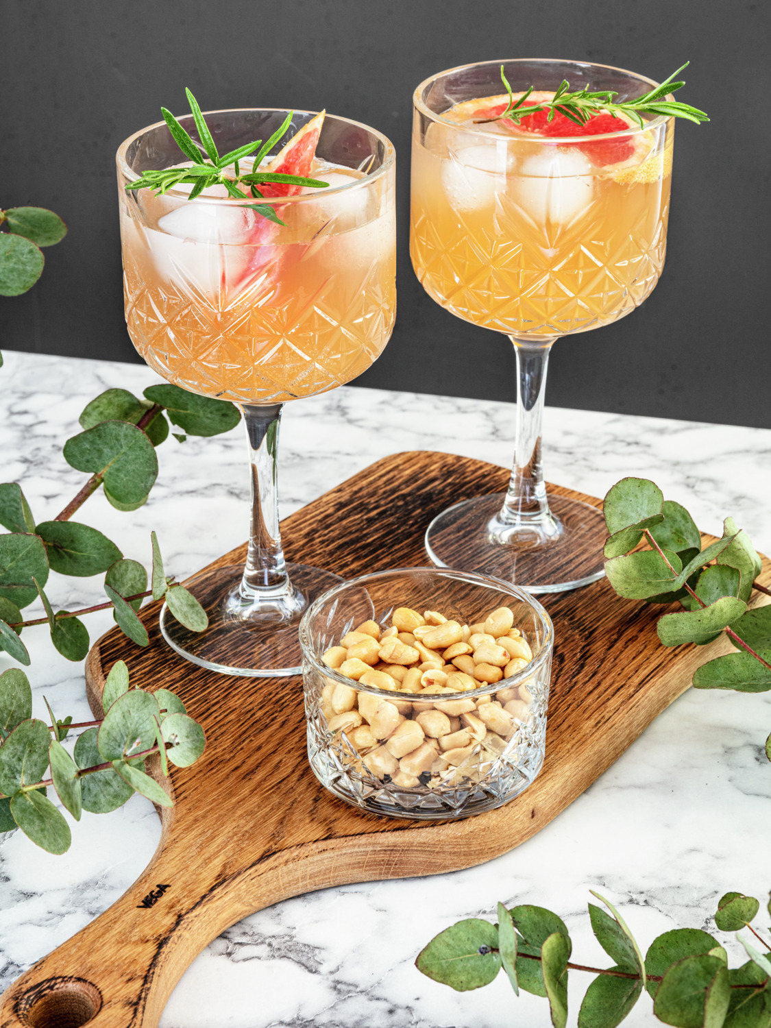 Set de 6 pahare pentru Gin Tonic Pasabahce Timeless, 500 ml, sticla transparenta cu relief, calitate superioara, rezistente la masina de spalat vase