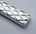 Vega Brilio Pizza Steak Knife Set of 12, Stainless Steel 13/0, Mirror Polished, 23.9 cm, Silver