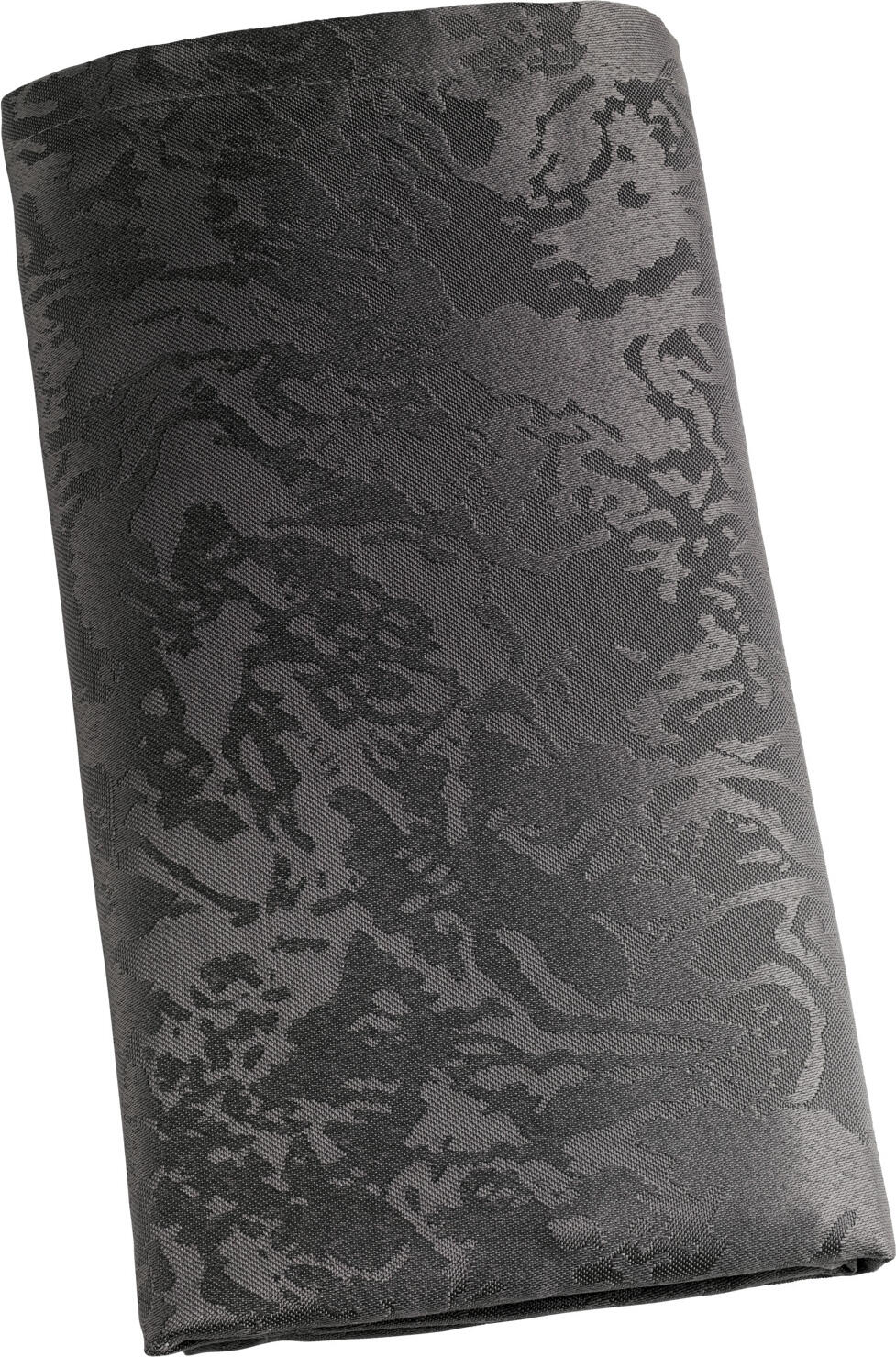 Pulsiva Marmor Cloth Napkins, Set of 6, 100% Polyester, 50x50 cm, Anthracite Marble Pattern with Silk Shimmer, OEKO-TEX Standard 100