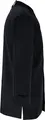 Jobeline Raphael Men's Chef Jacket, Black, Size 52, Slim Fit, 65% Polyester 35% Cotton, Breathable Pique Back, Concealed Snap Buttons, 150 g/m², All season