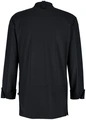 Jacket de Bucatar Jobeline Raphael cu Maneca Lunga pentru Barbati, 65% Poliester 35% Bumbac, Spate din Pique Respirabil, nasturi tip capsa, Marime 54, Negru
