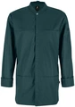 Jobeline Raphael Men's Long-Sleeved Chef Jacket, 65% Polyester 35% Cotton, Breathable Pique Back, Concealed Snap Buttons, OEKO-TEX Certified