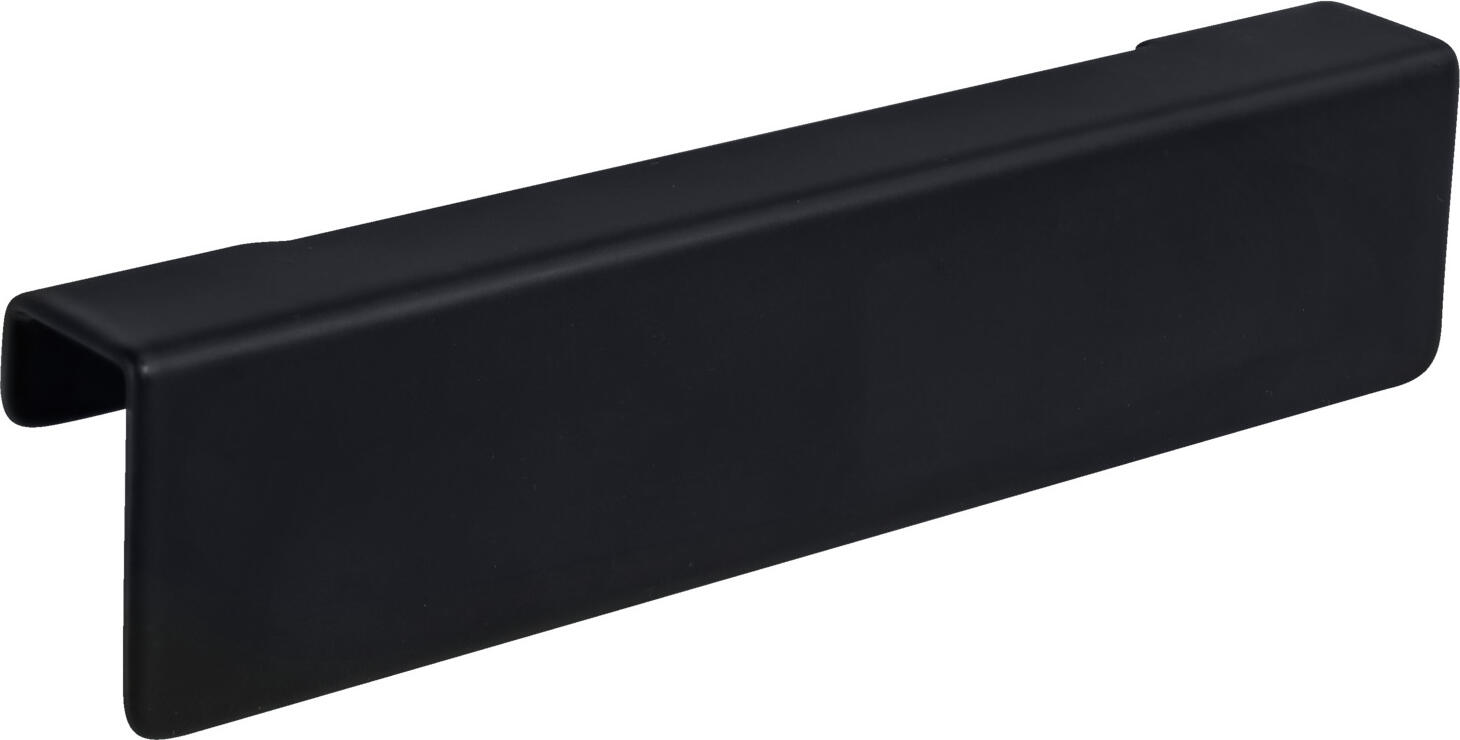 Tabla de scris VEGA Esino, Tabla de etichetare mica pentru buffet, Otel vopsit in pudra, Negru, 12 x 2.58 x 1.3 cm, Compatibila cu markere de creta