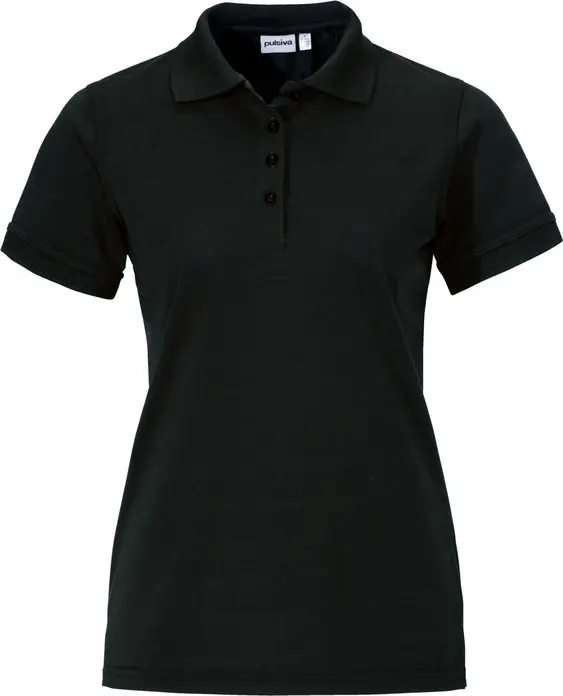 Tricou Polo Pulsiva Sunny pentru femei, Set de 5 piese, Maneca Scurta din Pique 65% Poliester 35% Bumbac, 200 g/m², Imbrimaminte Servicii si Asistenta