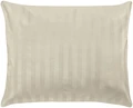 Husa Perna LUSINI Rom-Meran, 50x60 cm, Bumbac Mercerizat 100% Damasc, 200 TC, Model cu Raiasuri Clasice, Închidere Hotel, OEKO-TEX Standard 100