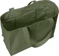 Geanta Wellness LUSINI Solutions GmbH Pula, 100% bumbac canvas, 50x35x20 cm, Compartiment principal mare cu buzunar cu fermoar, Bretele de umar, Masliniv